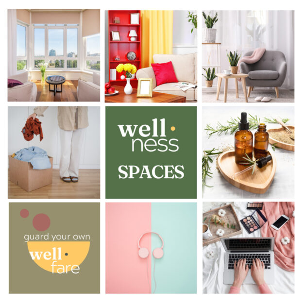 collage of things to do to improve your environmental wellness