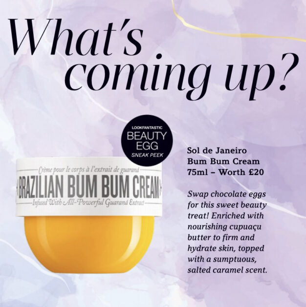 Brazilian Bum Bum Cream Sol de Janeiro as next month product