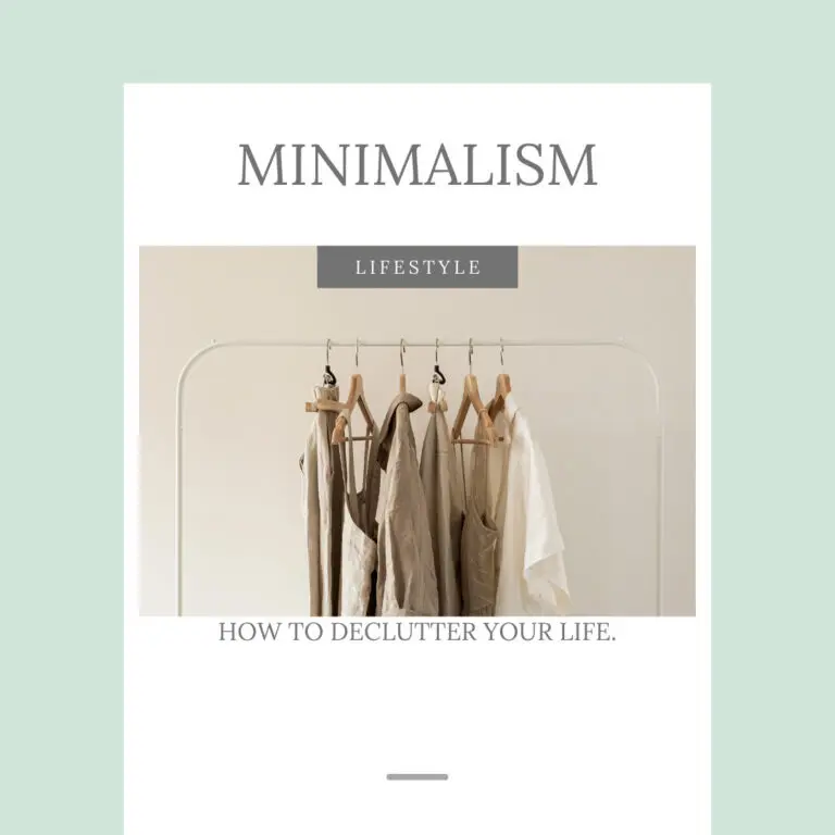 Minimalism Lifestyle / Or How Simplifying Can Improve Your Life